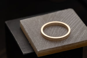 'Kant' Wedding Ring Made With Fairtrade Gold